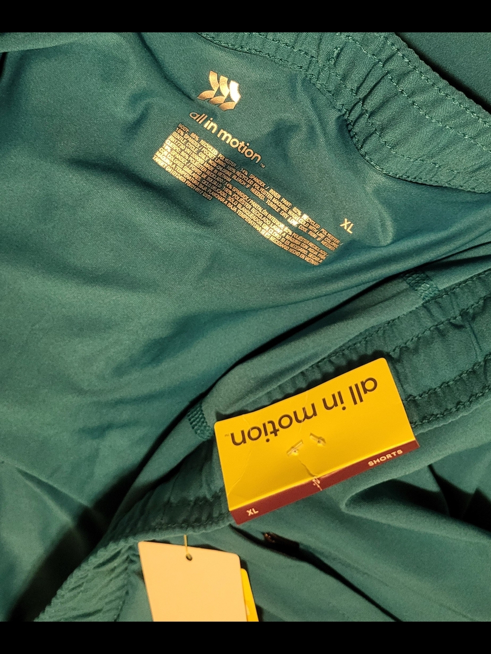 All in Motion Teal Athletic Shorts